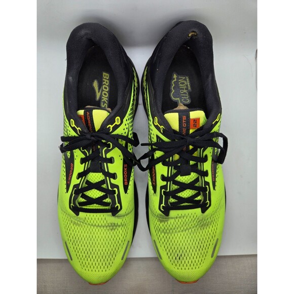 Brooks Adrenaline GTS 22 Shoes Mens 14 D Green Running Athletic Workout Sneakers - Picture 4 of 10